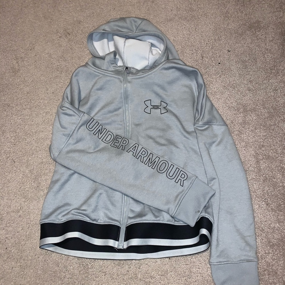 Girls Under Armour Zip Up